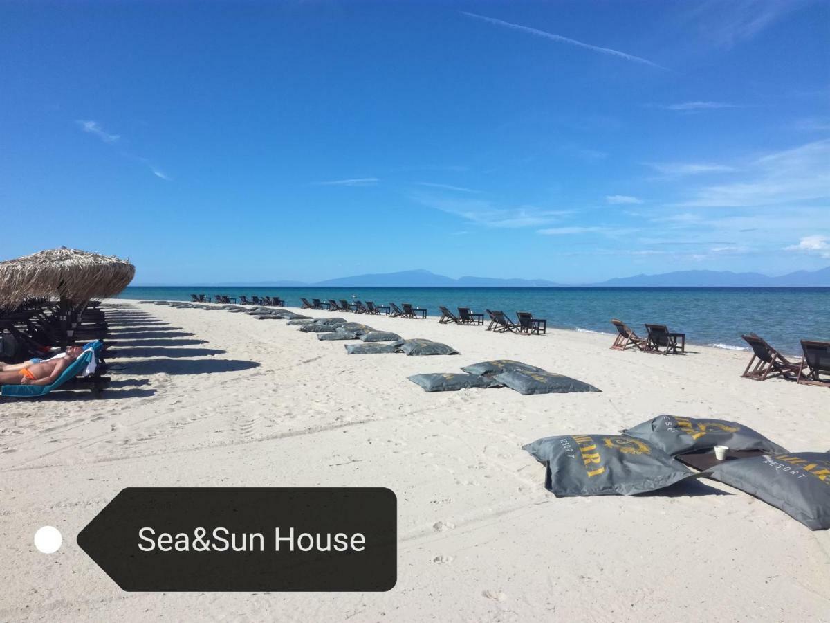 Sea & Sun House Villa Nea Kallikrateia Buitenkant foto